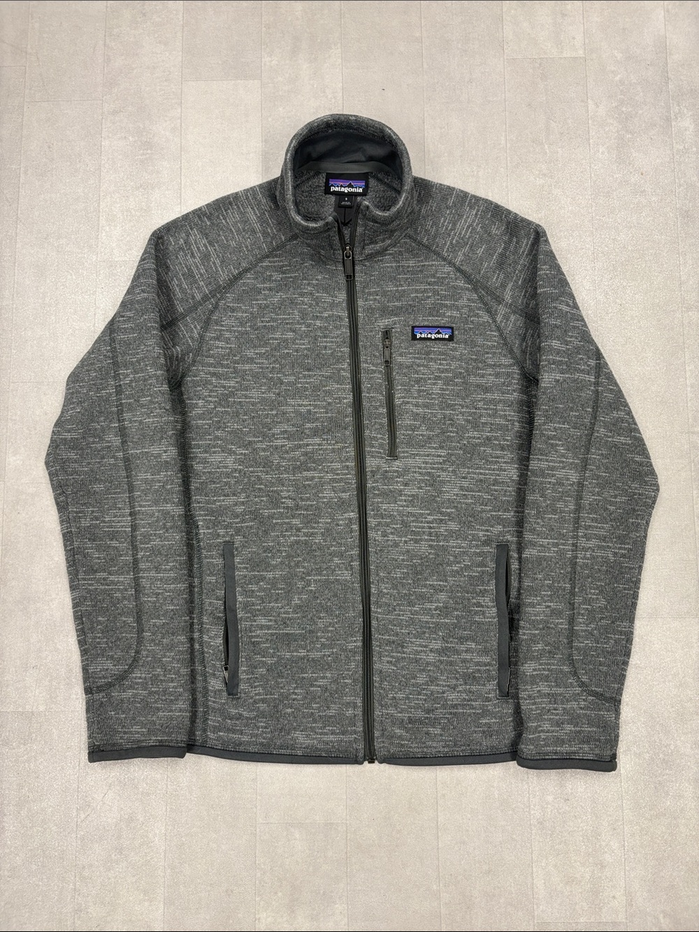 Patagonia Better Sweater Heather Gray Full Zip Jacket